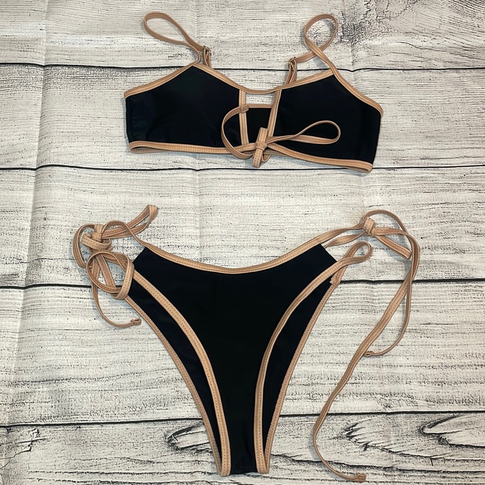 Two piece bathing suit